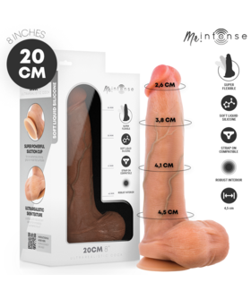BRUCE M Dildo realista de 20 cm em silicone líquido com ventosa e arnês

Descobre uma nova dimensã