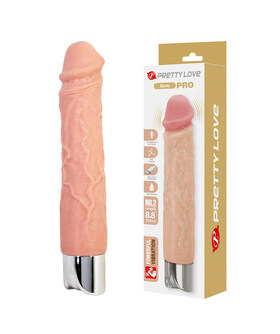 OSRIC Dildo ultra réaliste avec base métallique, 10 modes de vibration et port USB-C