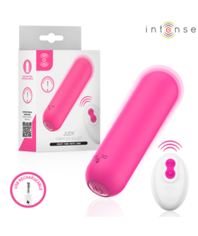 JUDY Bala vibradora compacta con mando inalámbrico y waterproof