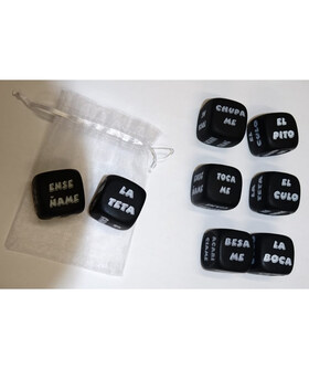 JOGO DE 2 DADOS Jogo divertido de dados com ações ousadas