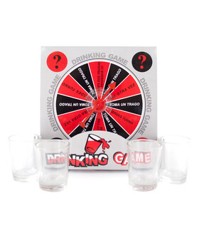 JUEGO RULETA Fun Shot Glass Game