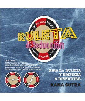 GAME OF THE SEDUCTION ROULETTE Spice up your romance with this playful Seduction Game Set for Couples, featuring fun whee