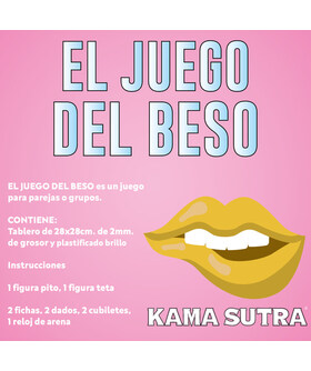 EROTIC KISS GAME Spice up your intimate moments with this surprise action kit, complete with exciting props