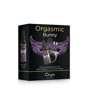 KIT ORGASMIC BUNNY Kit di stimolazione clitoridea Orgasmic Bunny Orgie 30ml
