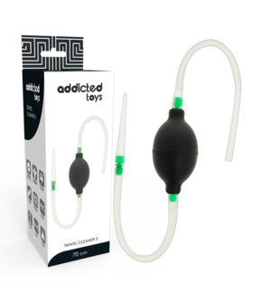 KIT ENEMA NEGRO Enema anal seguro y portátil