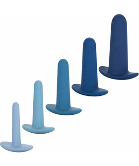 EXPLORA PLUS Kit de treino anal em silicone, tamanhos progressivos