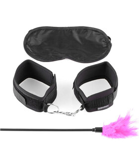 SENSUAL SEDUCTION KIT Kit di Avviamento BDSM per Coppie con Accessori Essenziali