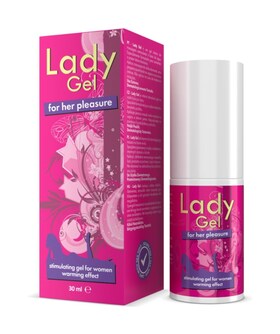 LADY GEL Gel stimolante per clitoride e vagina, aumenta il piacere.