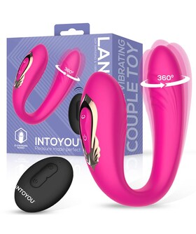 LANTY 360º Découvrez le Lanty, le vibromasseur spécialement conçu pour les couples, doté d'une oscill