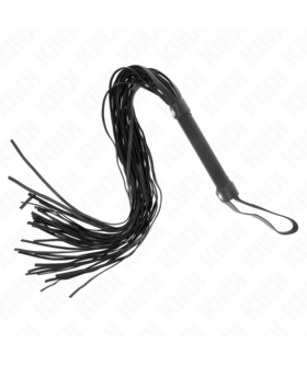 CHICOTE IMITAÇÃO EM PELE DE OVELHA Produtos BDSM da KINK para experiências eróticas intensas