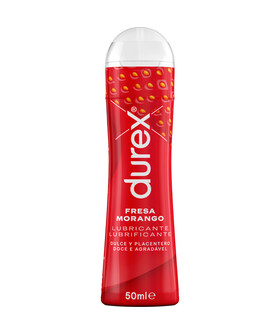 DUREX PLAY FRAISE Lubrifiant avec un parfum et une saveur de fraise