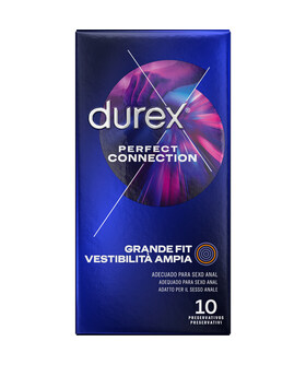 PERFECT CONNECTION ENHANCED Preservativos seguros, robustos e lubrificados para sexo anal