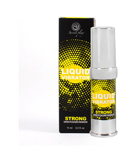 STRONG LIQUID VIBRATOR Gel estimulante unissexo com vibrações intensas e duradouras