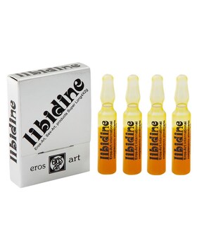 LIBIDINE AMPOLLAS Afrodisiaco naturale vegano in fiale bevibili da 2 ml