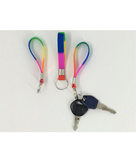 KEYCHAIN OF SILICONE FLAG LG 