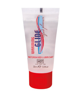 LUBRIFICANTE CALORE GLIDE Lubrificante a base d'acqua con effetto calore, leggero e non appiccicoso