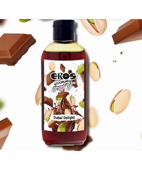 LUBRIFIANT YUMMY DUBAI DELIGHT Saveur exclusive de chocolat fin au pistache.