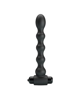 LYNN Vibrador anal: 10 vibraciones, silicona segura, impermeable
