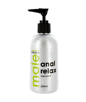 MACHO RELAXANTE ANAL Lubrificante anal masculino, efeito relaxante, à base de água, sem fragrância