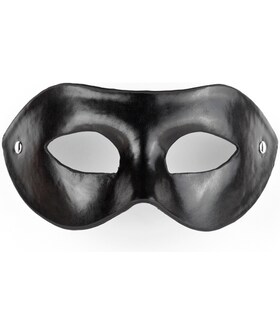 MASQUE CACHE-ŒIL Masque pvc finition noir mat