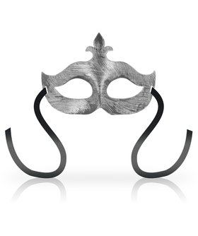 FLOR DE LIS SILVER Masque sensuel de style vénitien, parfait pour les jeux.