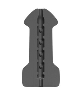 HOOK-UP Masturbatore premium Allblack per un piacere intenso