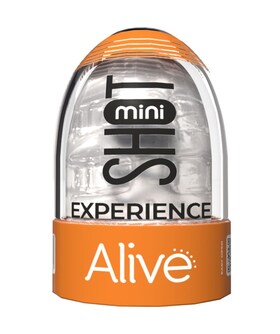 MINI SHOT EXPERIENCE Masturbatore compatto per uomini, portatile, materiale morbido