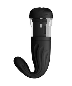 BRETON USB CHARGE Masturbatore con vibrazione e rotazione ricaricabile via USB