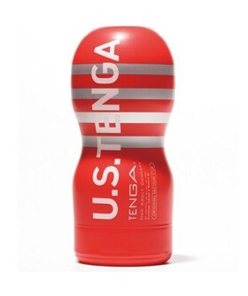 U.S. ORIGINAL VACUUM CUP Masturbador manual ergonómico, diseñado para penes grandes