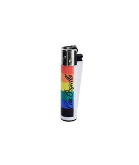 LIGHTER WITH LGBT FLAG WITH O Rechargeable Lighter with LGBT+ Flag Design