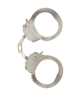 METAL FUN Esposas de lujo con cadena ajustable y seguridad inclusiva