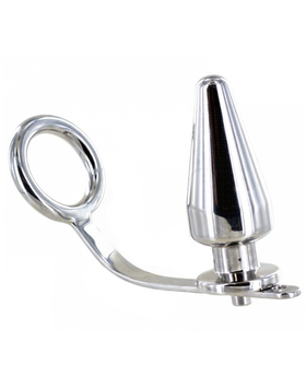 METALHARD VIBRAÇÃO Plug anal integrado com anel em aço cirúrgico de 1,1 kg

Este plug anal vai verdadeirament