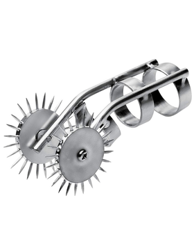 METALHARD WHEELS Stimolatore a doppia ruota per giochi intimi