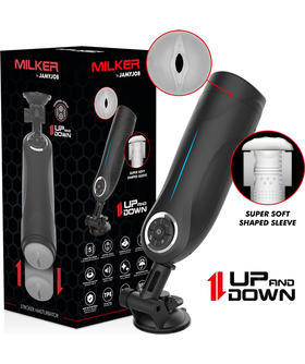 MILKER STROKER Masturbador automático, mãos livres, 5 modos, som realista