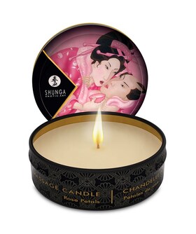 LOTE CANDELE SHUNGA Candela che si trasforma in olio per massaggi aromatici