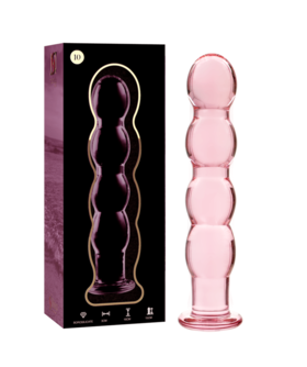 DILDO CRISTAL BOROSILICATO 10 Plug anal de verre de luxe et sûr.