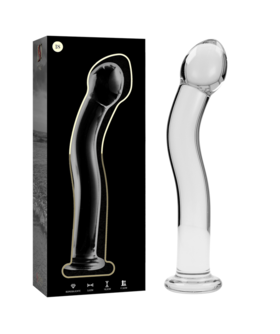 DILDO CRISTAL BOROSILICATO 18 Plug anal en cristal de alta calidad