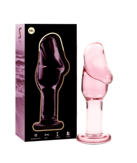 VIDRO BOROSSILICATO 06 Plug anal em vidro de borosilicato de alta qualidade