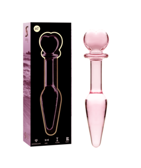 PLUG  GLASS Plug anal de cristal borosilicato, lujo, diseño, seguridad