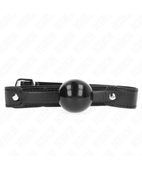 MORDAÇA DE BOLA 4 CM SUAVE Mordaças seguras e confortáveis para experiências BDSM variadas