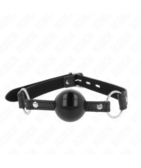 MORDAZA DE BOLA 4 CM TPE CON C Pinces bdsm kink: contrôle, soumission, sécurité, variété