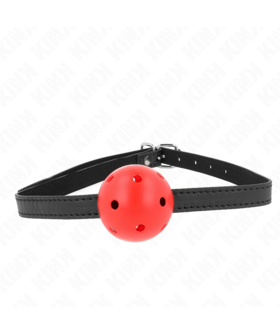 MORDAZA DE BOULE 4.5 CM TRANSPI Pinces bdsm de qualité pour le contrôle et la soumission