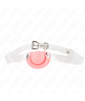 MORDAZA FORMA CHUPETE Bdsm silicone, leather, and metal gags
