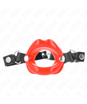 MORDAZA LABIAL 8 CM CON CORREA Découvrez nos bâillons BDSM de KINK : une parfaite combinaison de contrôle, sécurité, styl