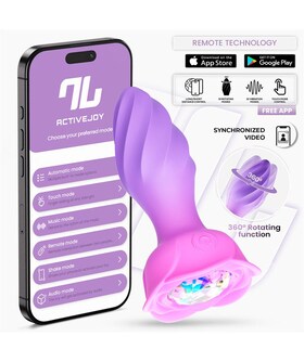 MOXY Plug anal avec contrôle via appli, rotation à 360º, vibrations et bien plus encore.