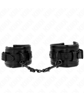 POLSIERE REGOLABILI NERO 20- Manette BDSM di alta qualità, con stile e funzionalità perfetti