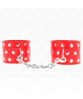 AJUSTABLE ROJO 19-2 Muñequeras BDSM elegantes, seguras y cómodas