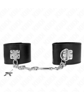 MUÑEQUERAS CON CIERRE CANDADO  Muñequeras BDSM de KINK: comodidad, seguridad y estilo