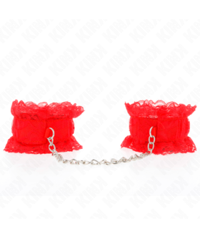 MUÑEQUERAS ELÁSTICAS DE ENCAJE Muñequeras BDSM: control, comodidad y estilo aseguran