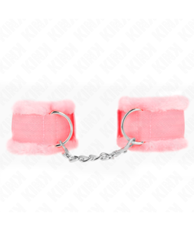 MUÑEQUERAS FORRADA ROSA AJUSTA Muñequeras BDSM de alta calidad, cómodas y seguras